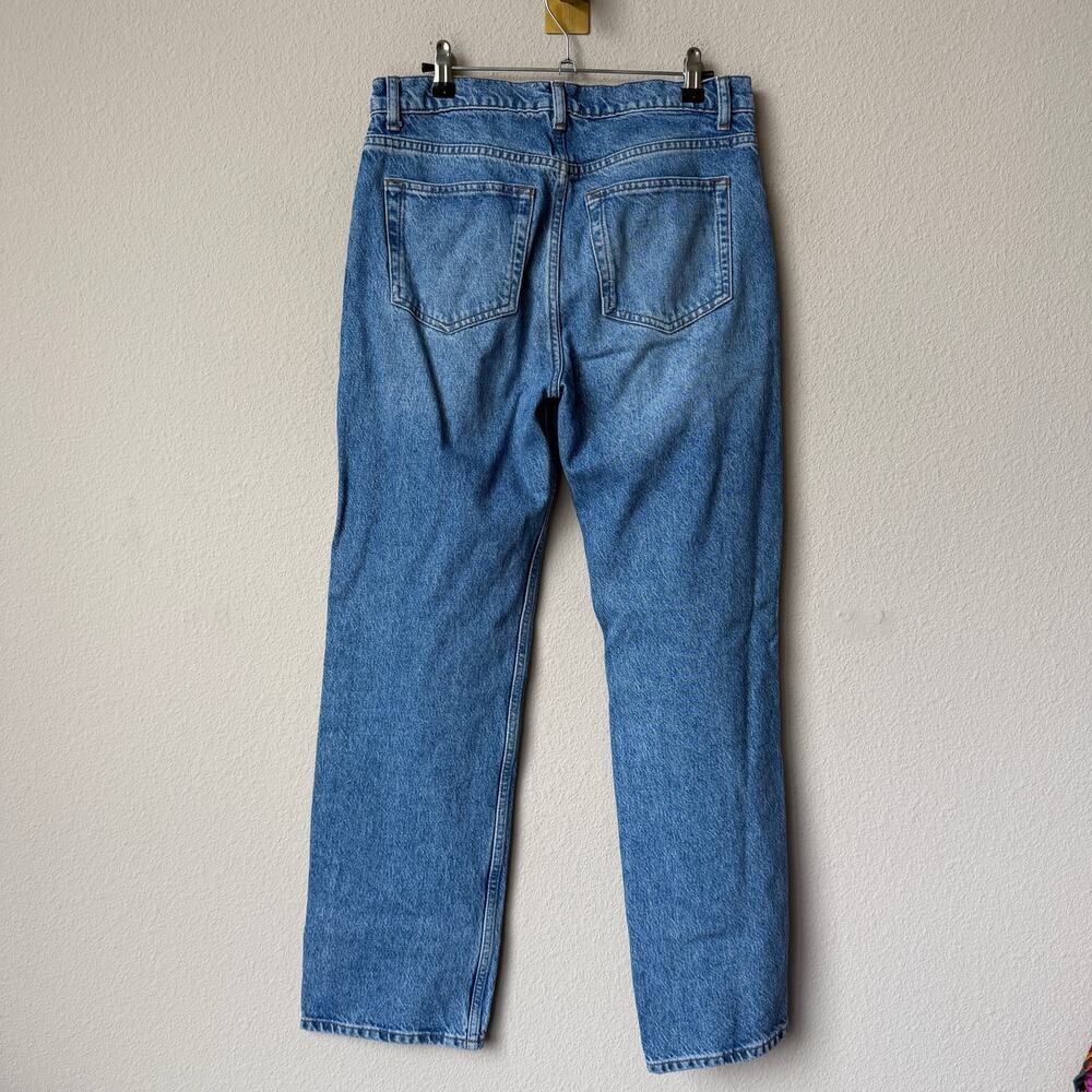 Reformation Abby Low Rise Straight Jeans Size 27 - Picture 3 of 6